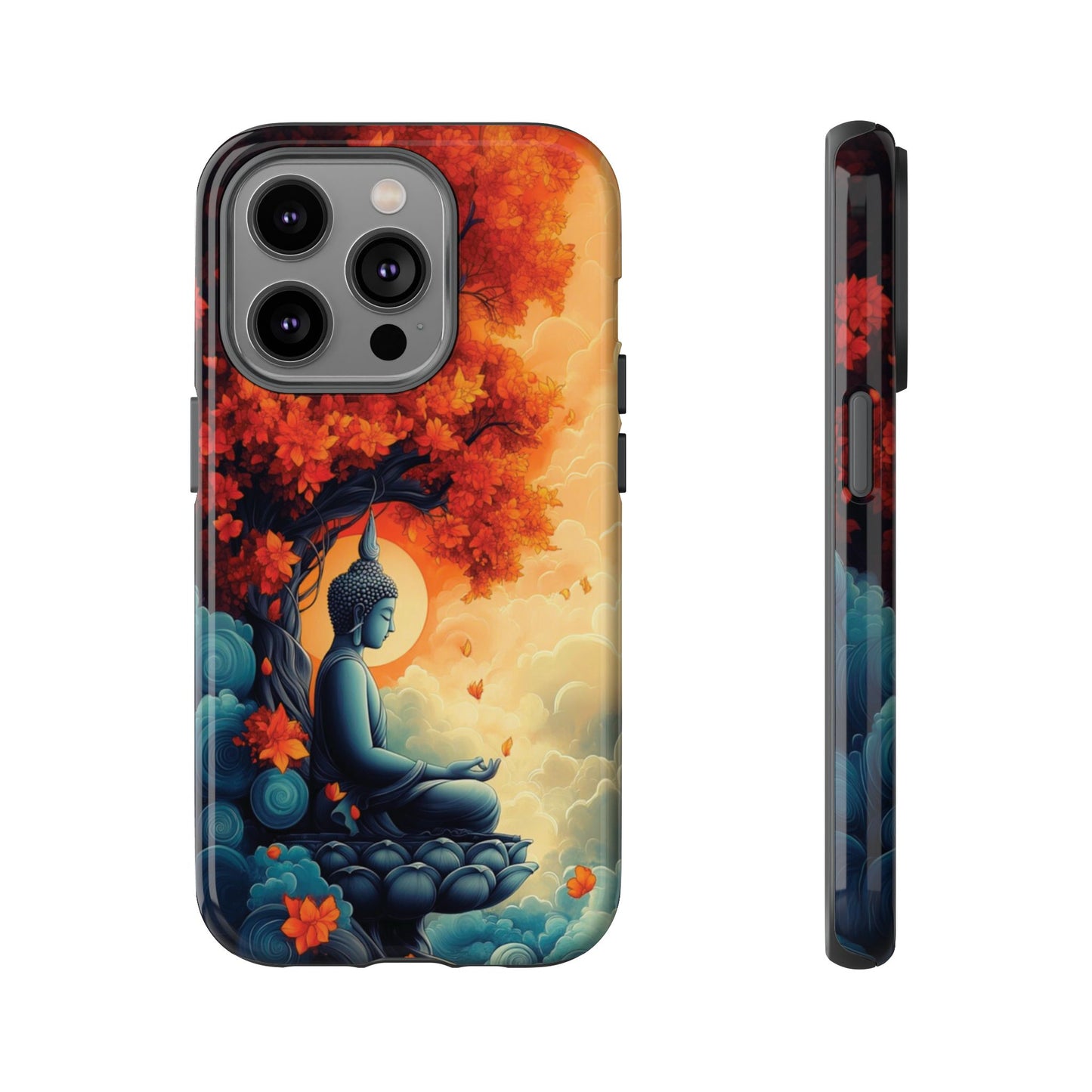 Apple iPhone - Tough Case - Tranquil Autumn Bloom