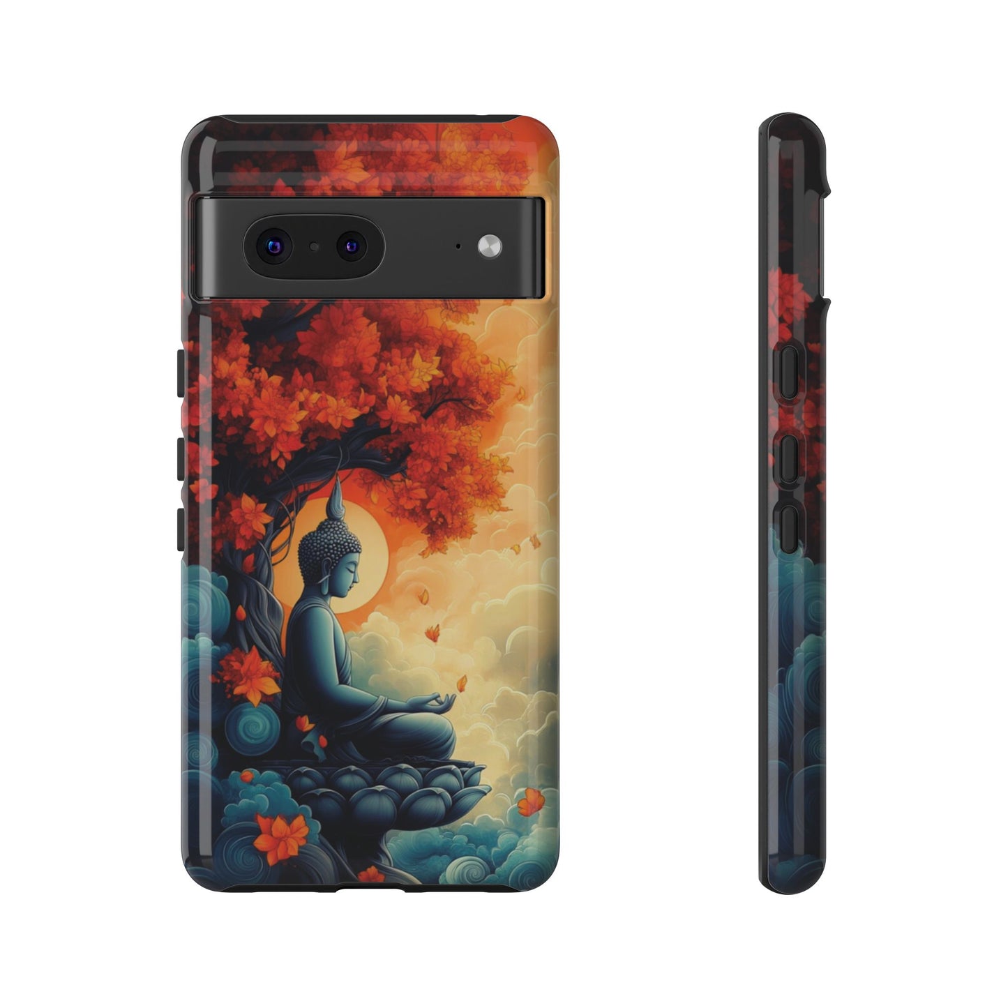 Google Pixel - Tough Case - Tranquil Autumn Bloom