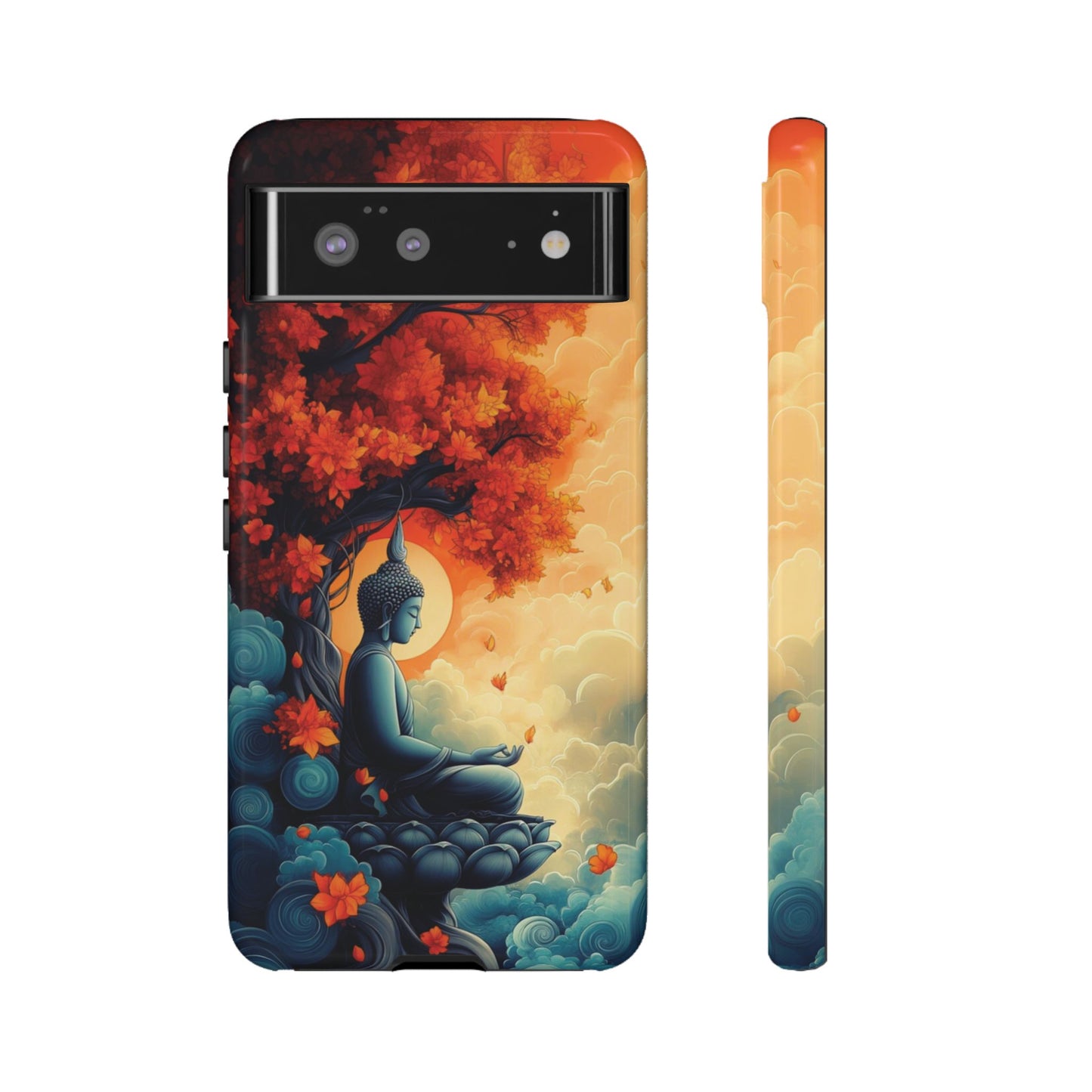 Google Pixel - Tough Case - Tranquil Autumn Bloom