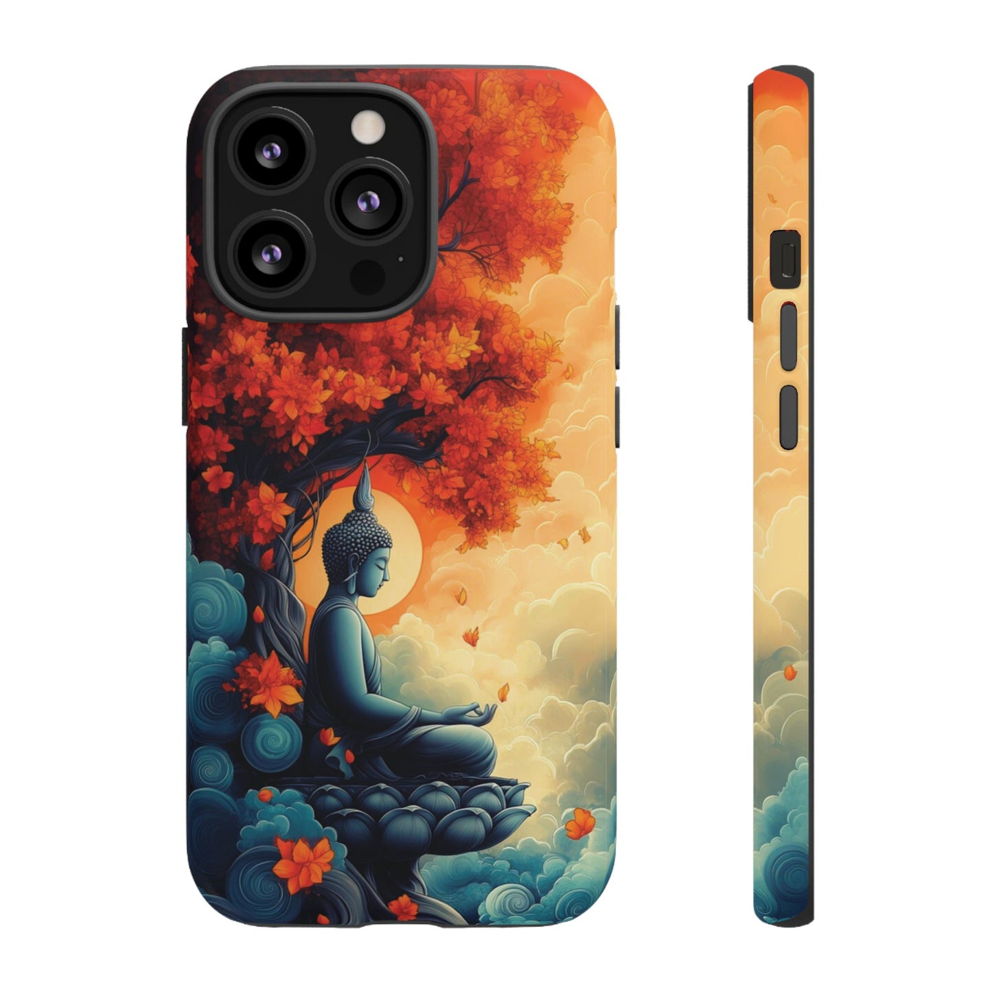 Apple iPhone - Tough Case - Tranquil Autumn Bloom