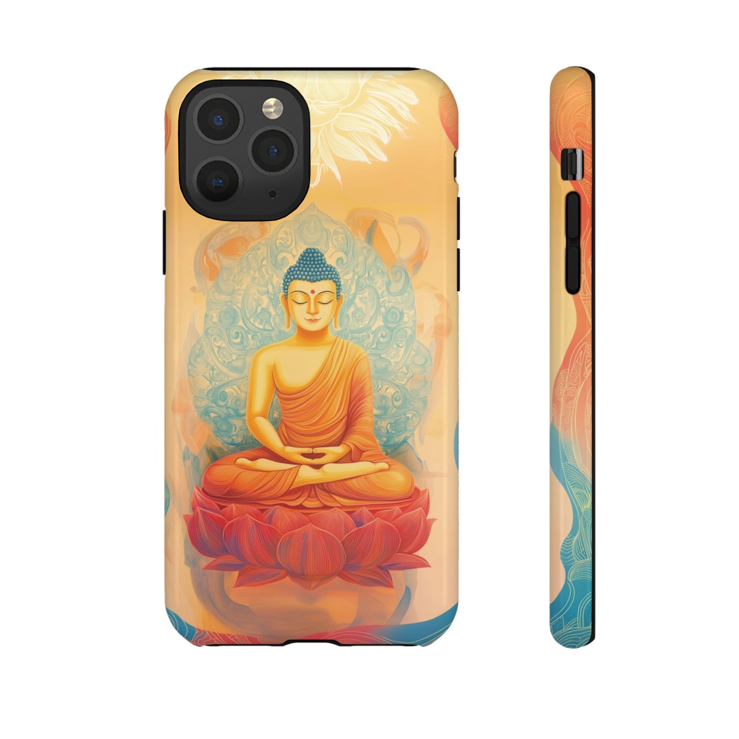 Apple iPhone - Tough Case - Meditative Light of Sacred Flow