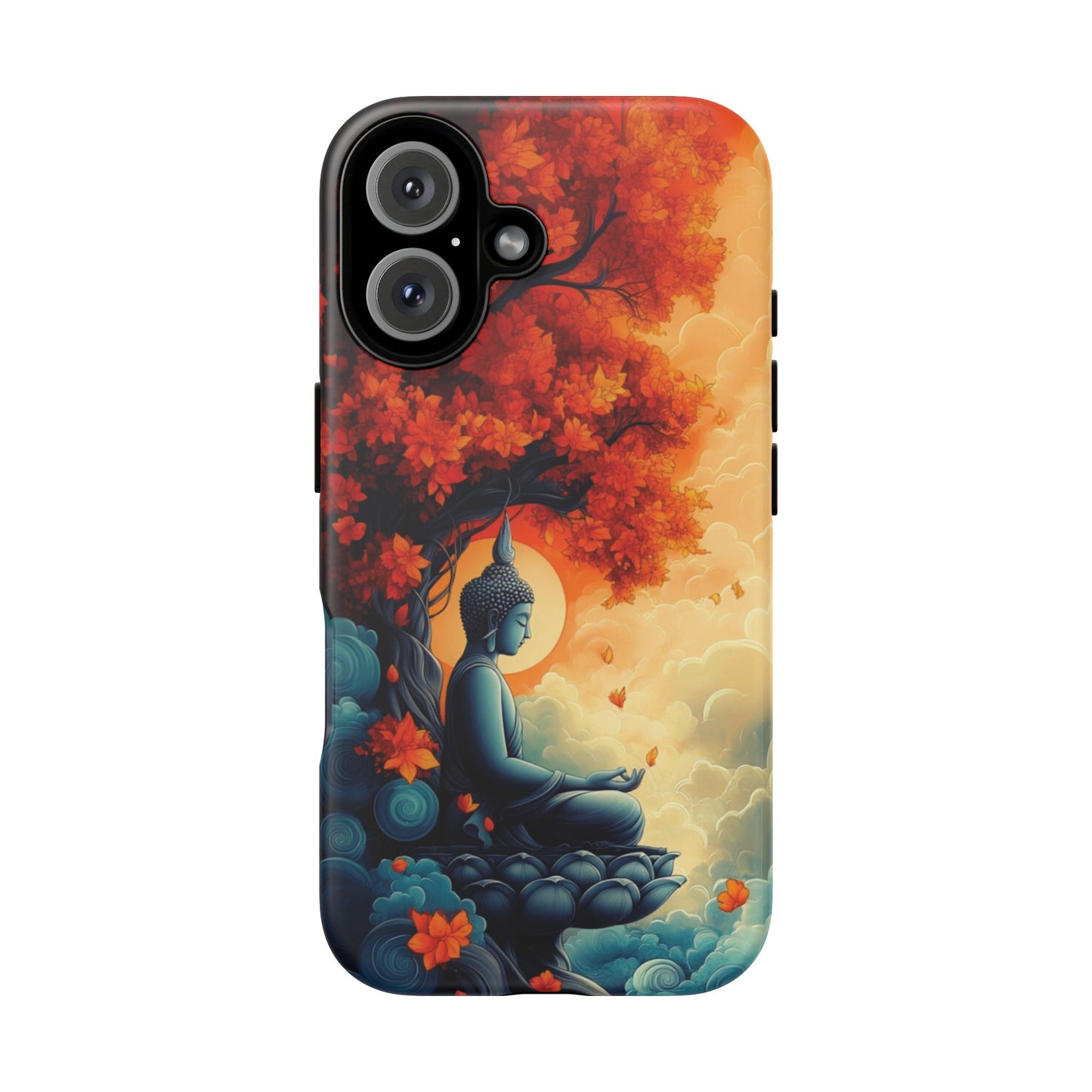 Apple iPhone - Tough Case - Tranquil Autumn Bloom