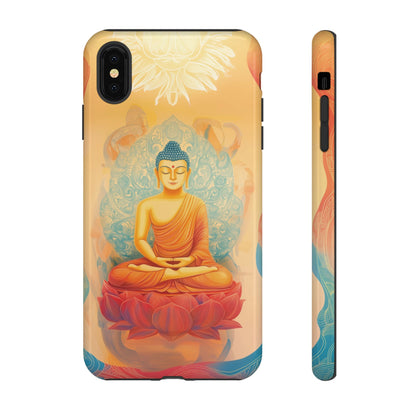 Apple iPhone - Tough Case - Meditative Light of Sacred Flow