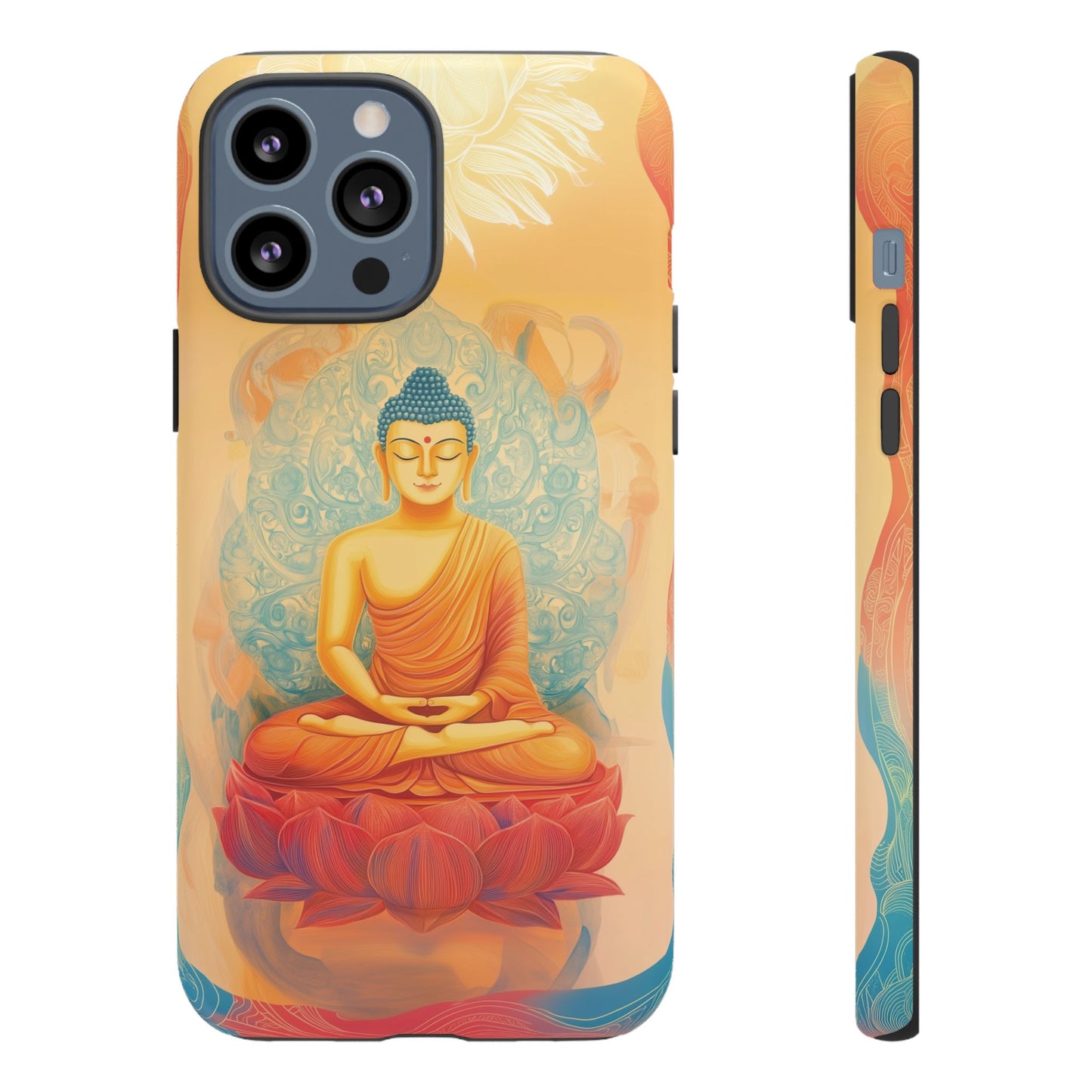 Apple iPhone - Tough Case - Meditative Light of Sacred Flow