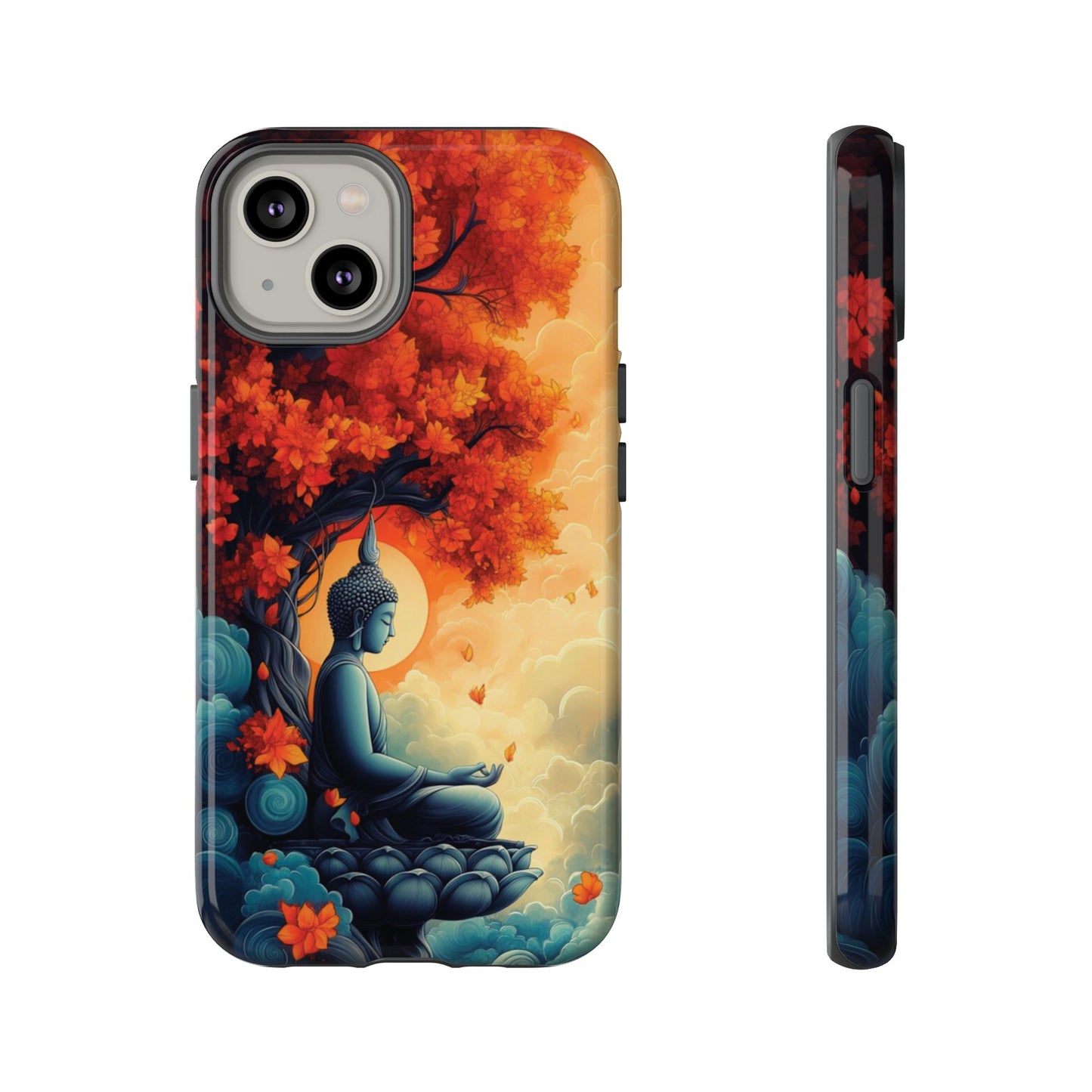 Apple iPhone - Tough Case - Tranquil Autumn Bloom