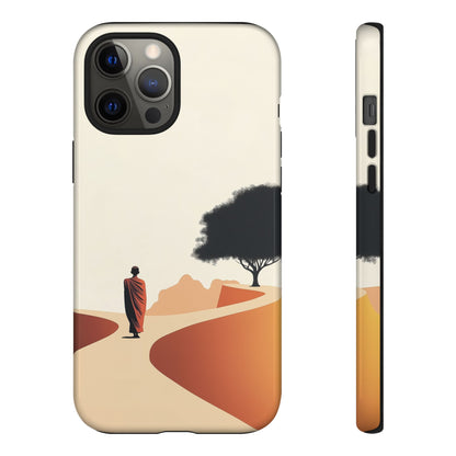 Apple iPhone - Tough Case - The Way of the Wandering Monk