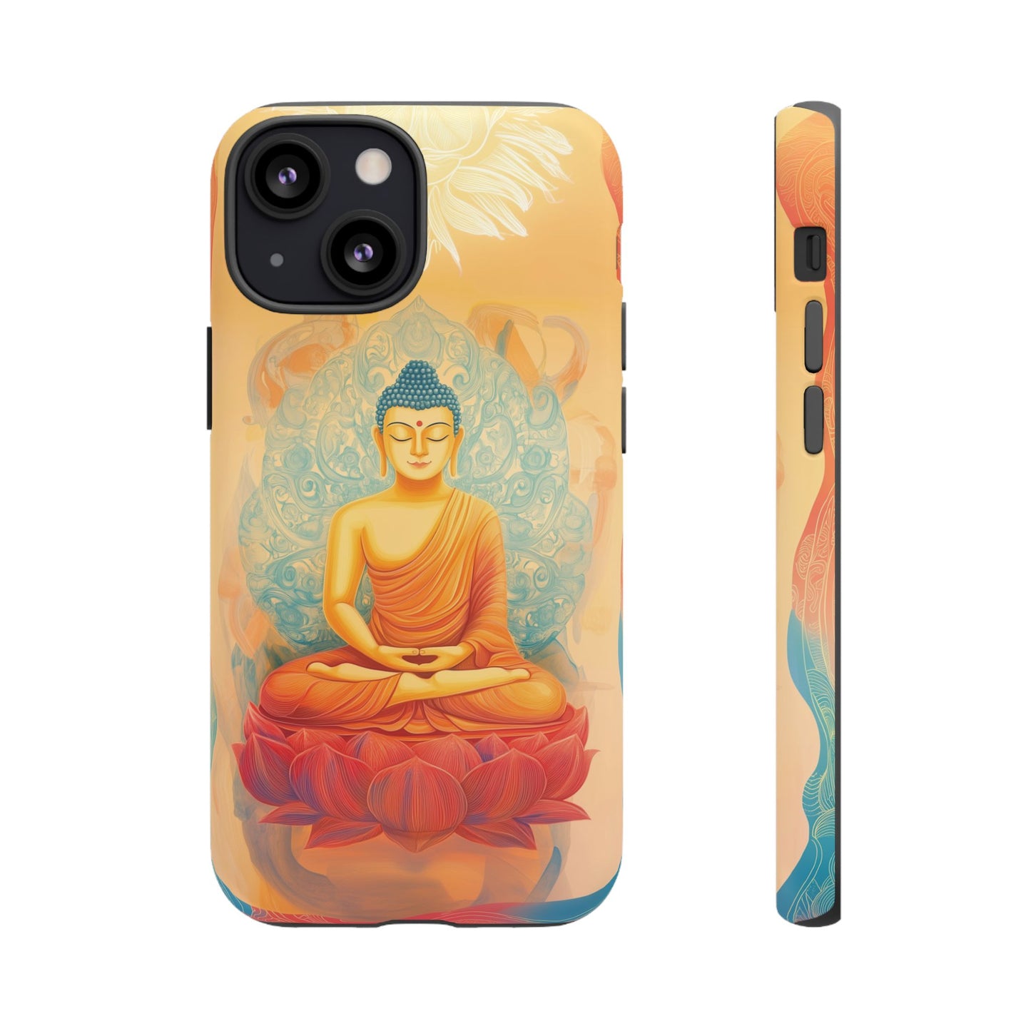 Apple iPhone - Tough Case - Meditative Light of Sacred Flow