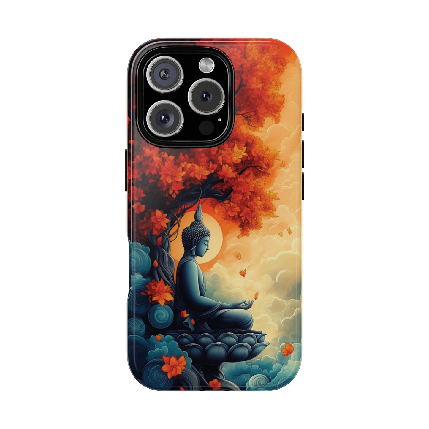 Apple iPhone - Tough Case - Tranquil Autumn Bloom