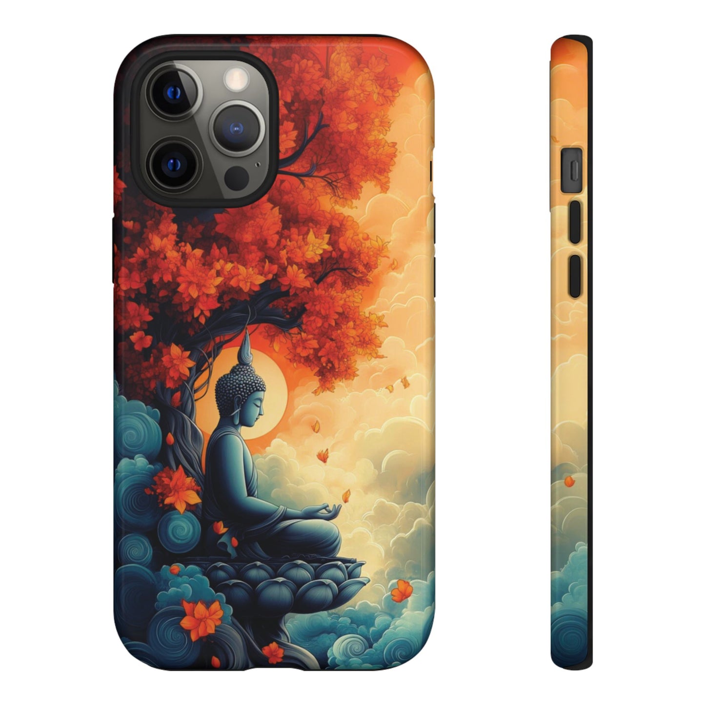 Apple iPhone - Tough Case - Tranquil Autumn Bloom