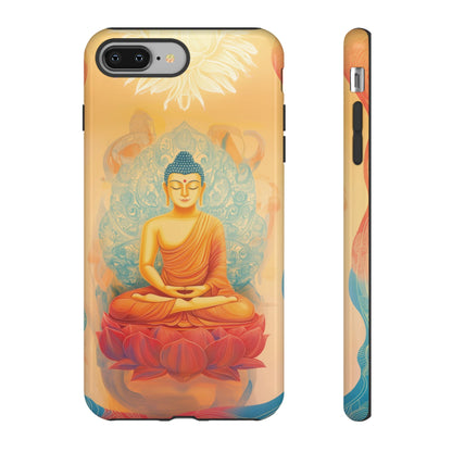 Apple iPhone - Tough Case - Meditative Light of Sacred Flow