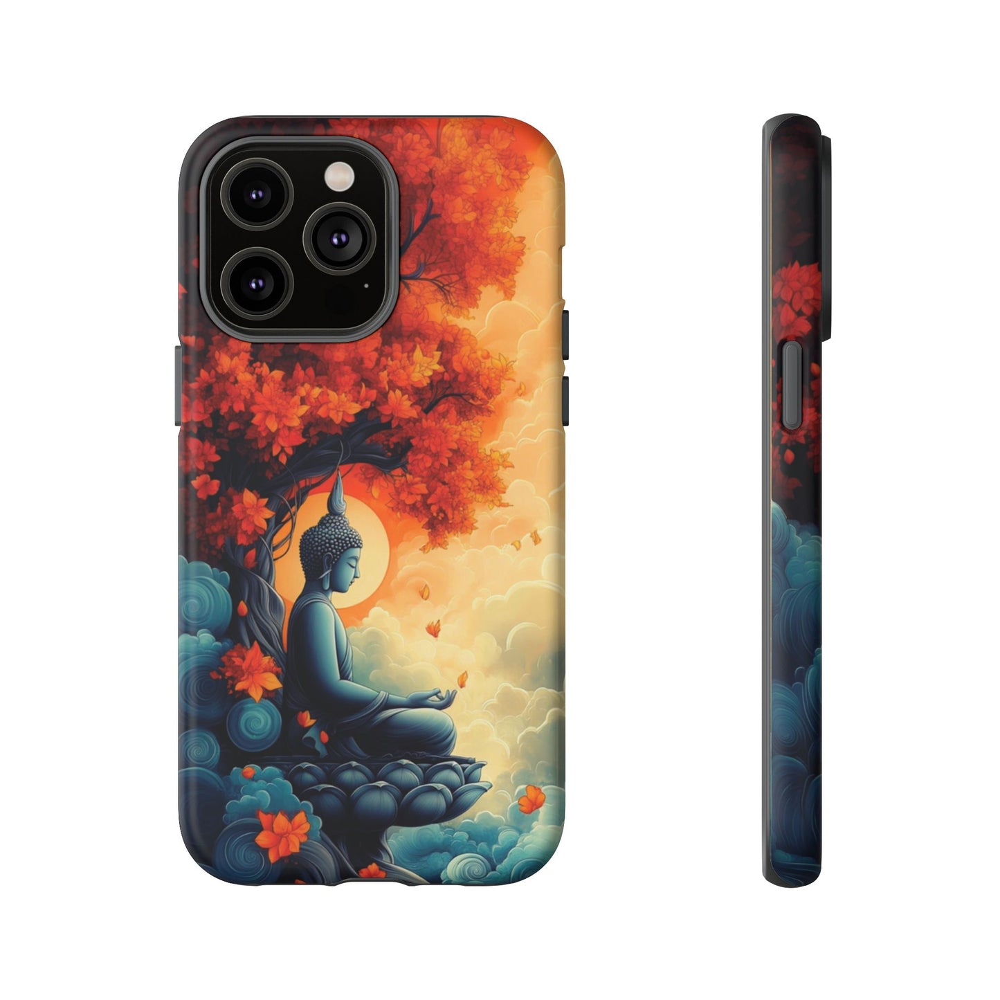 Apple iPhone - Tough Case - Tranquil Autumn Bloom