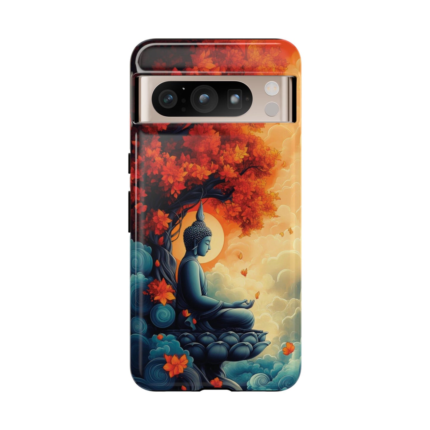 Google Pixel - Tough Case - Tranquil Autumn Bloom