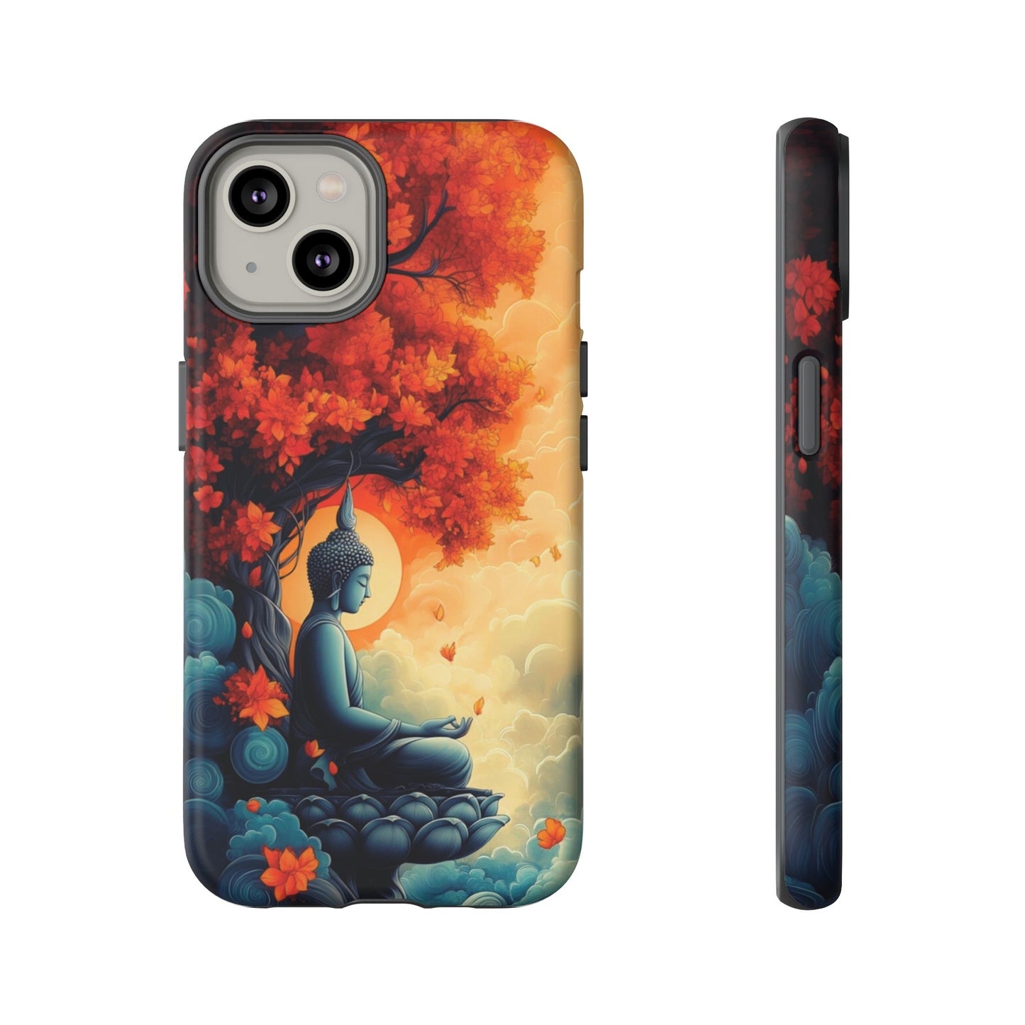 Apple iPhone - Tough Case - Tranquil Autumn Bloom